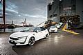 Honda bringt die ersten Clarity Fuel Cell nach Europa. Foto: Honda